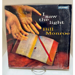 1980 MCA Records Vinyl Record Bill Monroe I Saw The Light